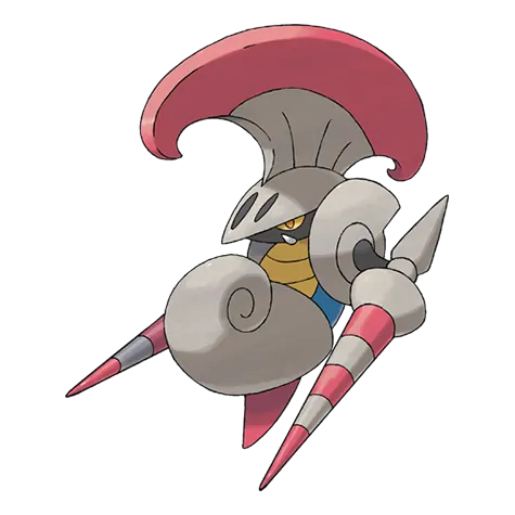 Escavalier - Bug/Steel type Pokémon #589, official artwork