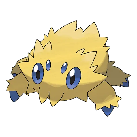 Joltik - Bug/Electric type Pokémon #595, official artwork