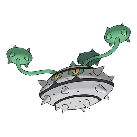 Ferrothorn - Grass/Steel type Pokémon #598, official artwork