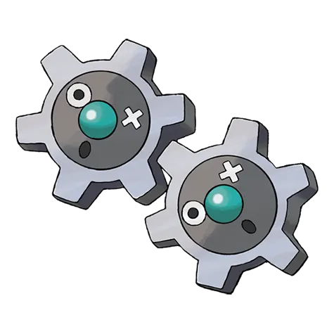 Klink - Steel type Pokémon #599, official artwork