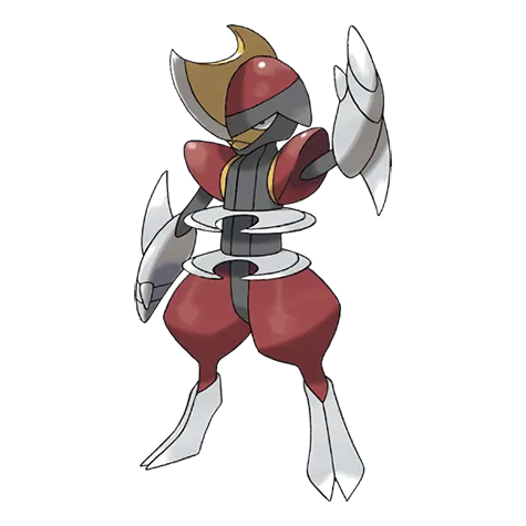 Bisharp - Dark/Steel type Pokémon #625, official artwork