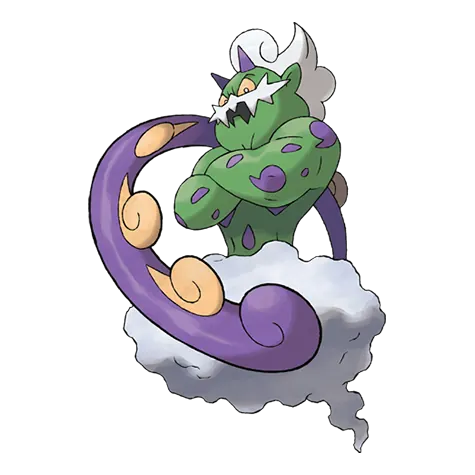 Tornadus - Flying type Pokémon #641, official artwork
