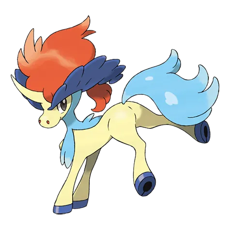 Keldeo - Water/Fighting type Pokémon #647, official artwork