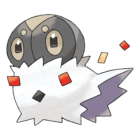 Spewpa - Bug type Pokémon #665, official artwork