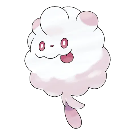Swirlix - Fairy type Pokémon #684