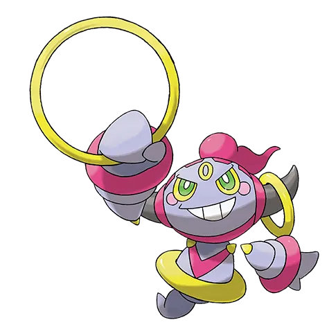 Hoopa - Psychic/Ghost type Pokémon #720, official artwork