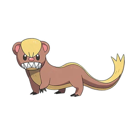 Yungoos - Normal type Pokémon #734, official artwork