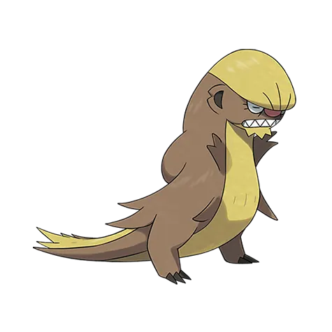 Gumshoos - Normal type Pokémon #735, official artwork
