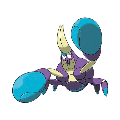 Crabrawler - Fighting type Pokémon #739, official artwork