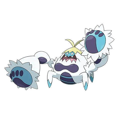 Crabominable - Fighting/Ice type Pokémon #740, official artwork