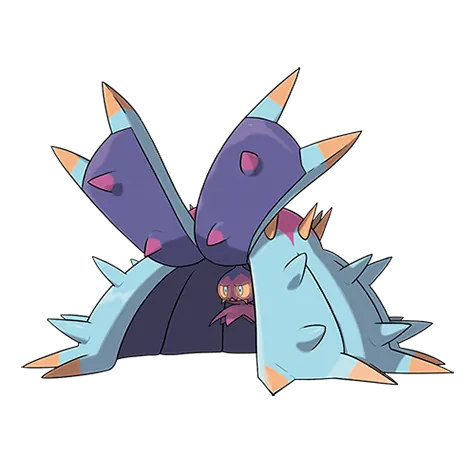 Toxapex - Poison / Water type Pokémon #748