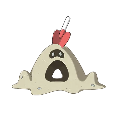 Sandygast - Ghost / Ground type Pokémon #769