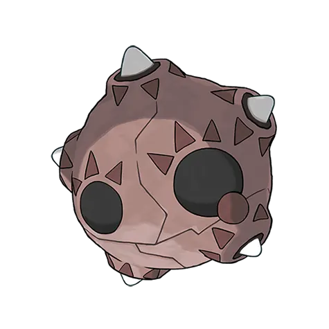 Minior - Rock/Flying type Pokémon #774, official artwork