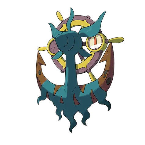 Dhelmise - Ghost / Grass type Pokémon #781