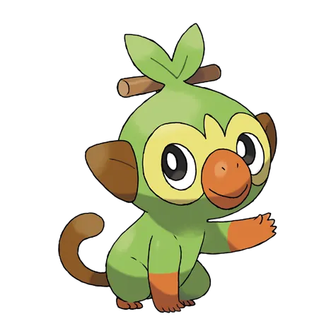 Grookey - Grass type Pokémon #810