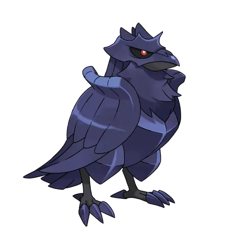 Corviknight - Flying/Steel type Pokémon #823, official artwork