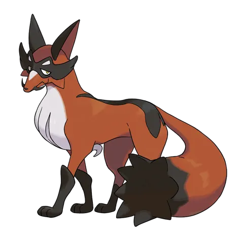 Thievul - Dark type Pokémon #828, official artwork