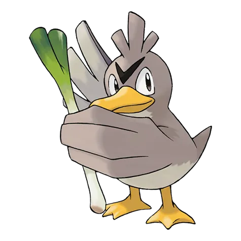 Farfetch’d - Normal/Flying type Pokémon #83, official artwork