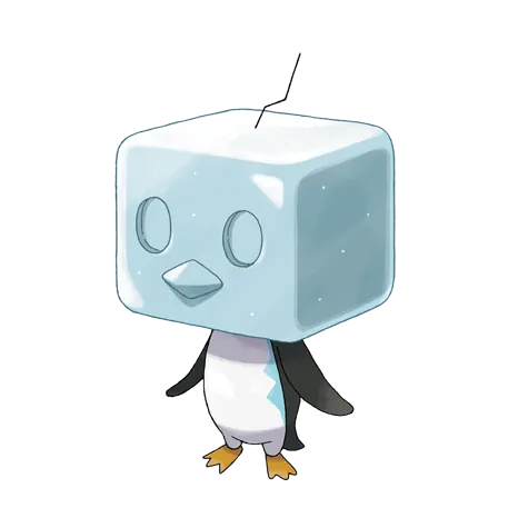 Eiscue - Ice type Pokémon #875