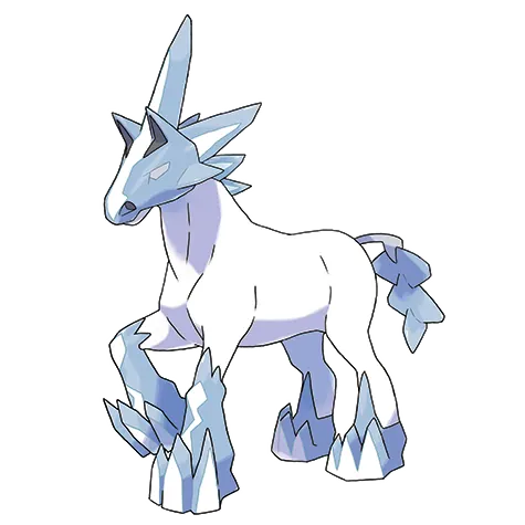 Glastrier - Ice type Pokémon #896