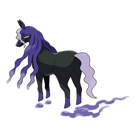 Spectrier - Ghost type Pokémon #897, official artwork