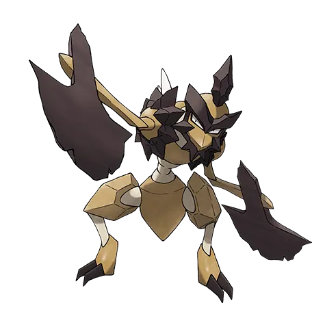 Kleavor - Bug/Rock type Pokémon #900, official artwork