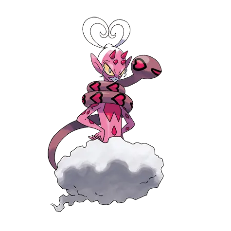 Enamorus - Fairy/Flying type Pokémon #905, official artwork