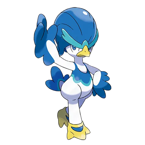 Quaxwell - Water type Pokémon #913, official artwork