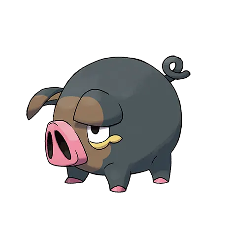 Lechonk - Normal type Pokémon #915, official artwork
