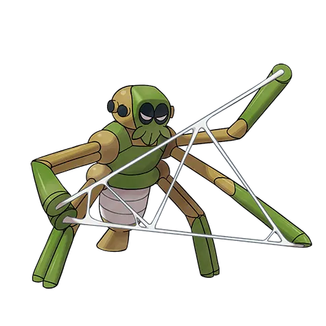 Wanaider - Mushi type Pokémon #918