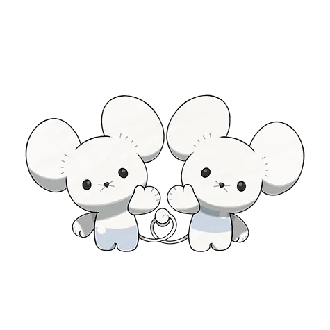 Tandemaus - Normal type Pokémon #924, official artwork