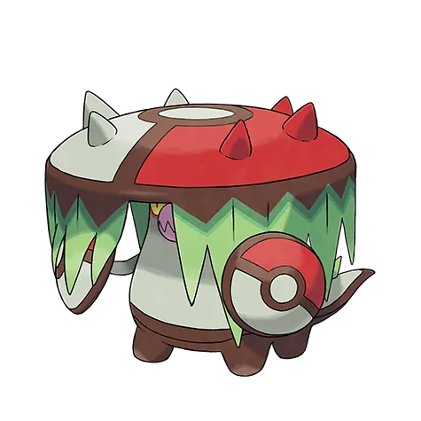 Brute Bonnet - Grass / Dark type Pokémon #986