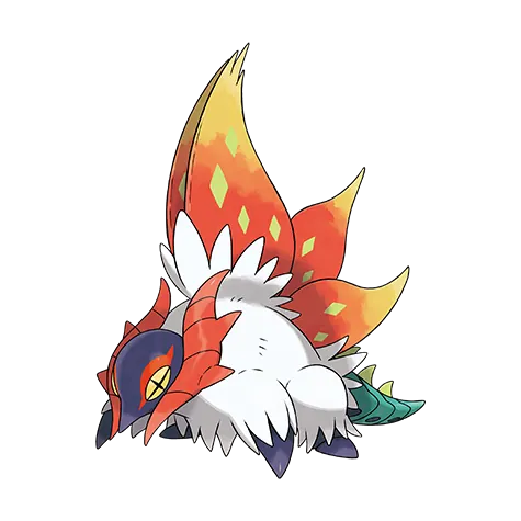 Slither Wing - Bug/Fighting type Pokémon #988, official artwork