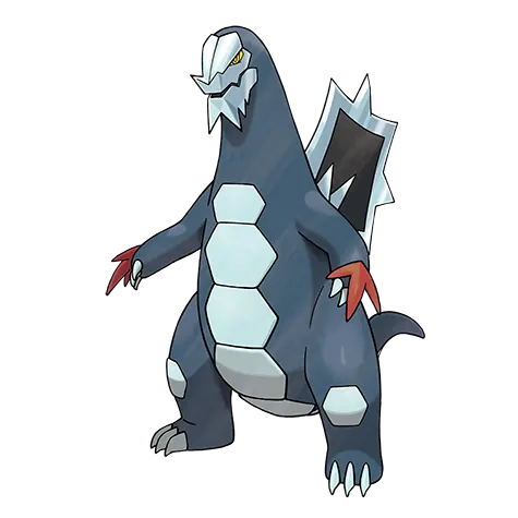 Baxcalibur - Dragon/Ice type Pokémon #998, official artwork