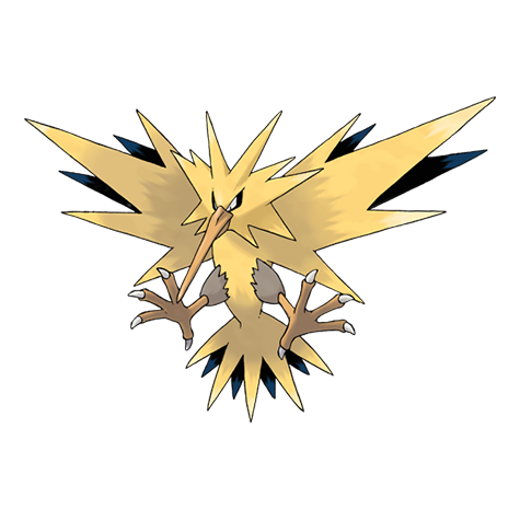 サンダーのポケモン図鑑 (#145)