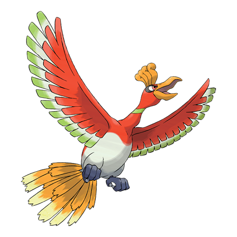 ホウオウのポケモン図鑑 (#250)