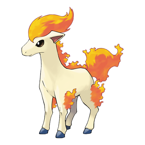 ポニータのポケモン図鑑 (#077)