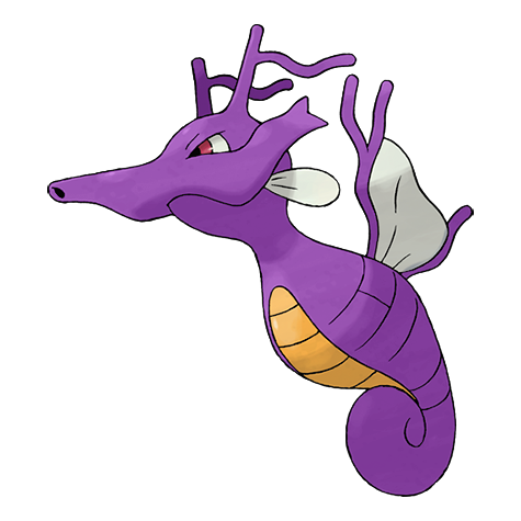 キングドラのポケモン図鑑 (#230)