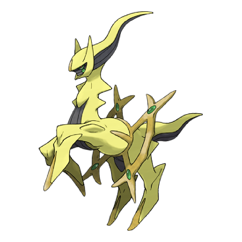 アルセウスのポケモン図鑑 (#493)